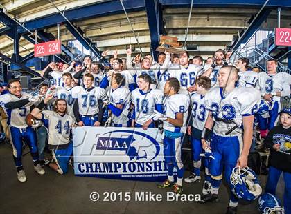 Thumbnail 2 in St. Bernard's Central Catholic vs. Mashpee (MIAA Division 6 Final) photogallery.