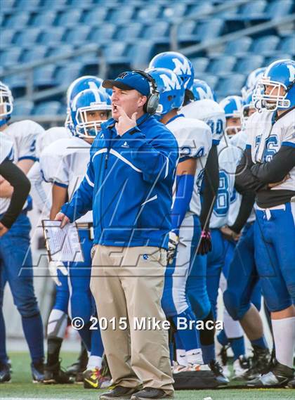 Thumbnail 1 in St. Bernard's Central Catholic vs. Mashpee (MIAA Division 6 Final) photogallery.