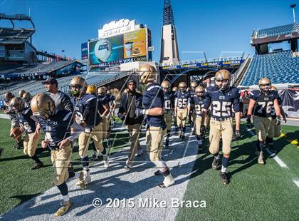 Thumbnail 1 in St. Bernard's Central Catholic vs. Mashpee (MIAA Division 6 Final) photogallery.