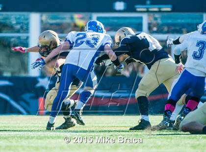 Thumbnail 1 in St. Bernard's Central Catholic vs. Mashpee (MIAA Division 6 Final) photogallery.