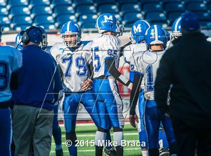 Thumbnail 2 in St. Bernard's Central Catholic vs. Mashpee (MIAA Division 6 Final) photogallery.
