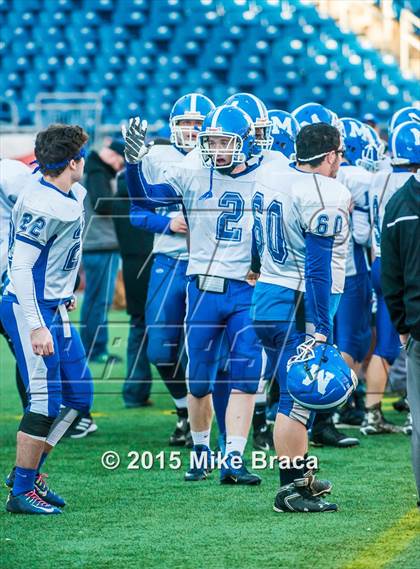 Thumbnail 1 in St. Bernard's Central Catholic vs. Mashpee (MIAA Division 6 Final) photogallery.