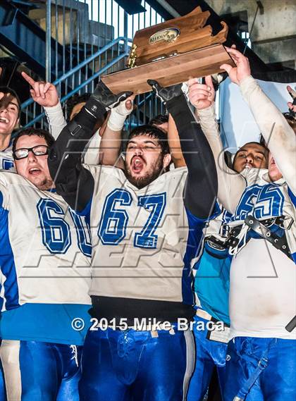 Thumbnail 2 in St. Bernard's Central Catholic vs. Mashpee (MIAA Division 6 Final) photogallery.