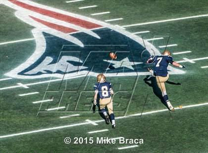 Thumbnail 1 in St. Bernard's Central Catholic vs. Mashpee (MIAA Division 6 Final) photogallery.