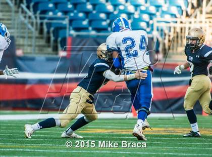 Thumbnail 1 in St. Bernard's Central Catholic vs. Mashpee (MIAA Division 6 Final) photogallery.