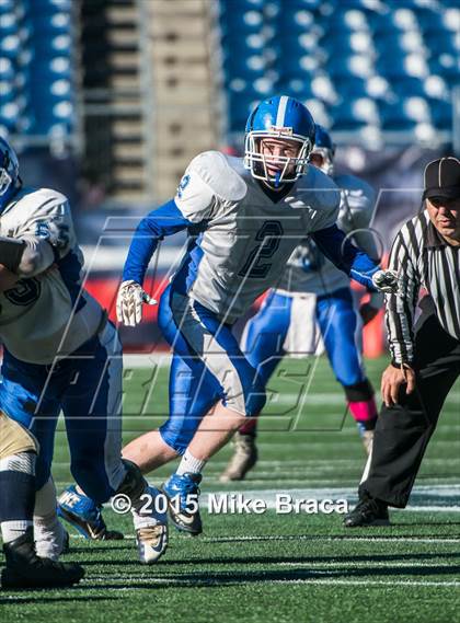 Thumbnail 1 in St. Bernard's Central Catholic vs. Mashpee (MIAA Division 6 Final) photogallery.