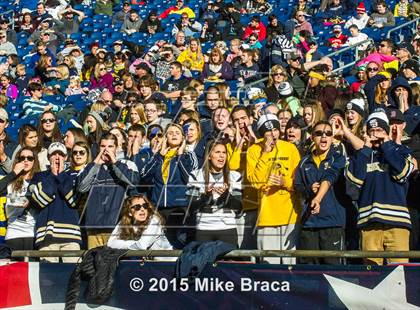 Thumbnail 1 in St. Bernard's Central Catholic vs. Mashpee (MIAA Division 6 Final) photogallery.