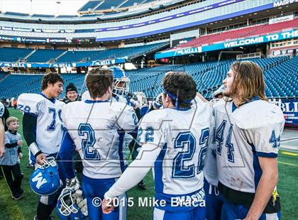 Thumbnail 1 in St. Bernard's Central Catholic vs. Mashpee (MIAA Division 6 Final) photogallery.