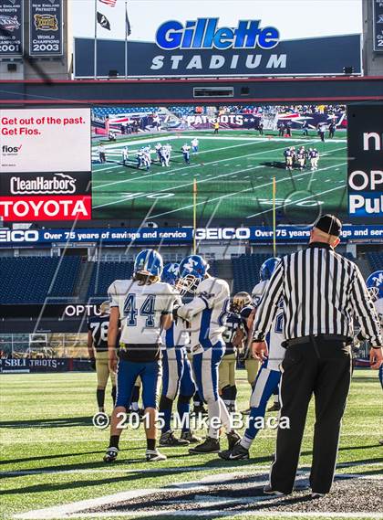 Thumbnail 1 in St. Bernard's Central Catholic vs. Mashpee (MIAA Division 6 Final) photogallery.