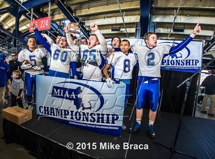 Thumbnail 2 in St. Bernard's Central Catholic vs. Mashpee (MIAA Division 6 Final) photogallery.