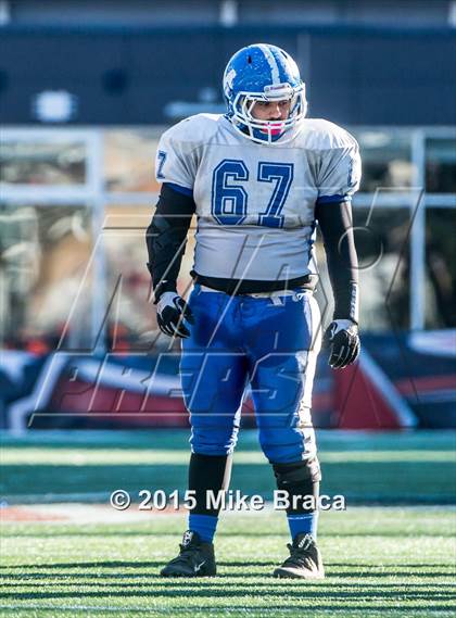 Thumbnail 2 in St. Bernard's Central Catholic vs. Mashpee (MIAA Division 6 Final) photogallery.