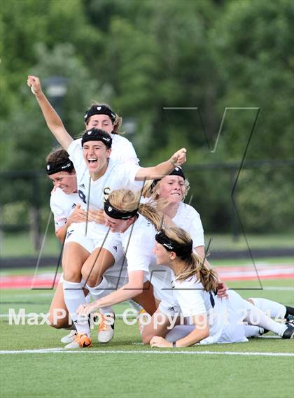 Thumbnail 2 in Aquinas vs Blue Valley Southwest (KSHSAA 5A Final) photogallery.