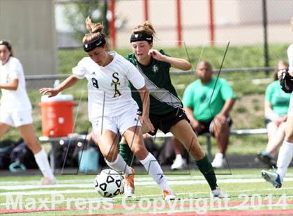 Thumbnail 3 in Aquinas vs Blue Valley Southwest (KSHSAA 5A Final) photogallery.