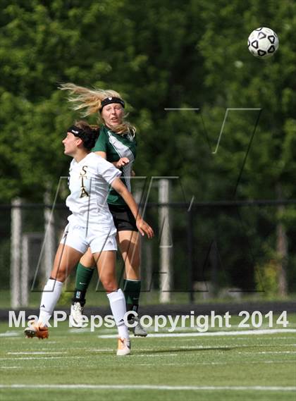 Thumbnail 2 in Aquinas vs Blue Valley Southwest (KSHSAA 5A Final) photogallery.