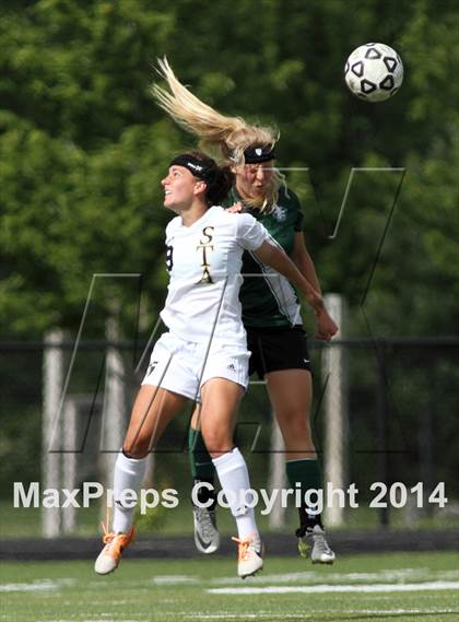 Thumbnail 1 in Aquinas vs Blue Valley Southwest (KSHSAA 5A Final) photogallery.