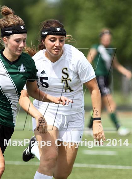 Thumbnail 3 in Aquinas vs Blue Valley Southwest (KSHSAA 5A Final) photogallery.