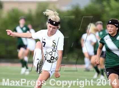 Thumbnail 3 in Aquinas vs Blue Valley Southwest (KSHSAA 5A Final) photogallery.