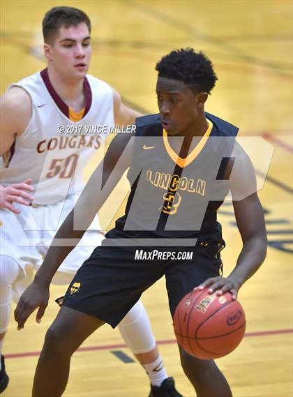 Thumbnail 2 in Lincoln vs Capital (WIAA 3A Regional) photogallery.