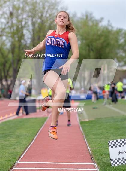 Thumbnail 1 in CHSAA Track and Field 4A Championships (Girls Long Jump) photogallery.