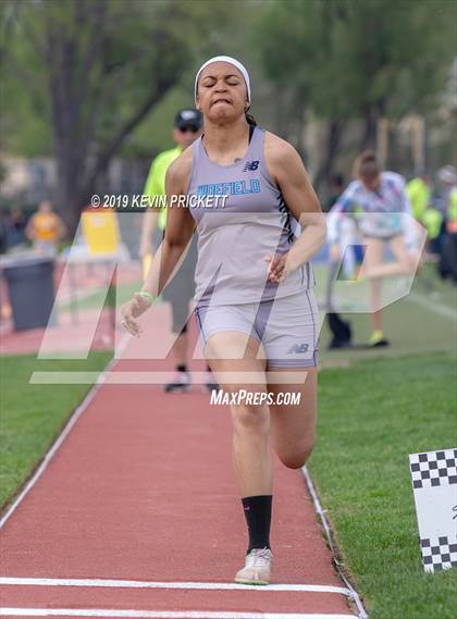 Thumbnail 3 in CHSAA Track and Field 4A Championships (Girls Long Jump) photogallery.