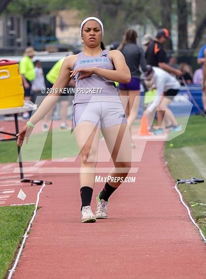 Thumbnail 2 in CHSAA Track and Field 4A Championships (Girls Long Jump) photogallery.