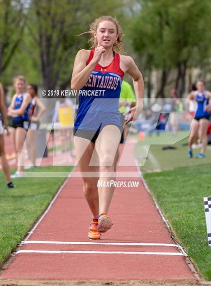 Thumbnail 2 in CHSAA Track and Field 4A Championships (Girls Long Jump) photogallery.
