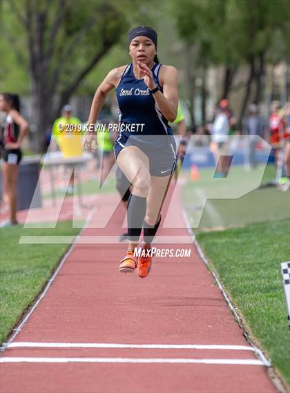 Thumbnail 2 in CHSAA Track and Field 4A Championships (Girls Long Jump) photogallery.