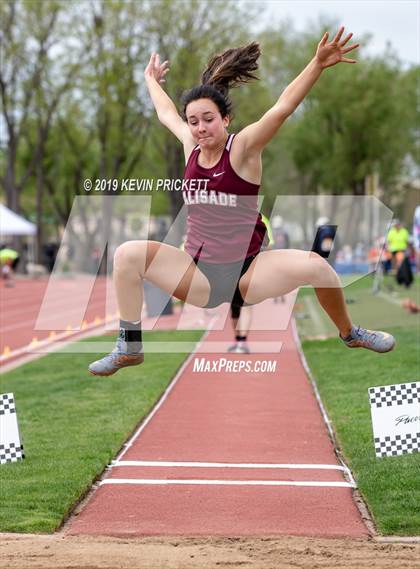 Thumbnail 1 in CHSAA Track and Field 4A Championships (Girls Long Jump) photogallery.