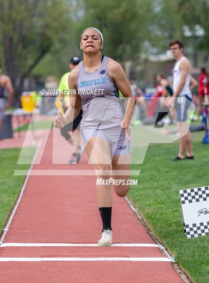 Thumbnail 3 in CHSAA Track and Field 4A Championships (Girls Long Jump) photogallery.