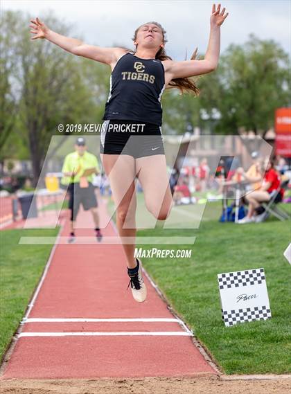 Thumbnail 2 in CHSAA Track and Field 4A Championships (Girls Long Jump) photogallery.
