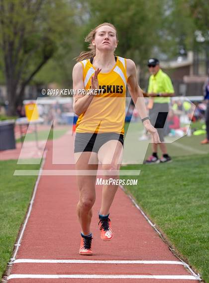 Thumbnail 3 in CHSAA Track and Field 4A Championships (Girls Long Jump) photogallery.