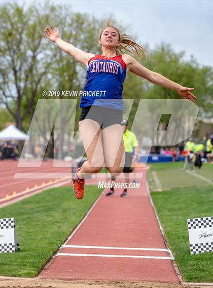 Thumbnail 1 in CHSAA Track and Field 4A Championships (Girls Long Jump) photogallery.