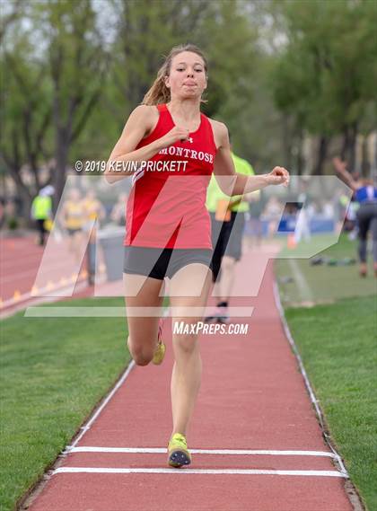 Thumbnail 3 in CHSAA Track and Field 4A Championships (Girls Long Jump) photogallery.