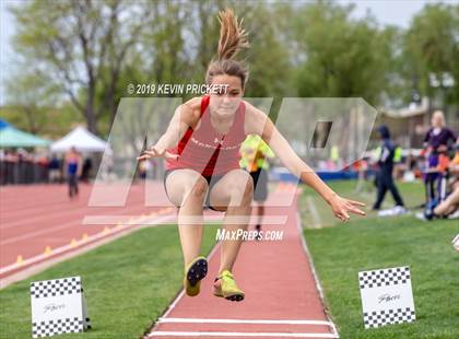 Thumbnail 3 in CHSAA Track and Field 4A Championships (Girls Long Jump) photogallery.