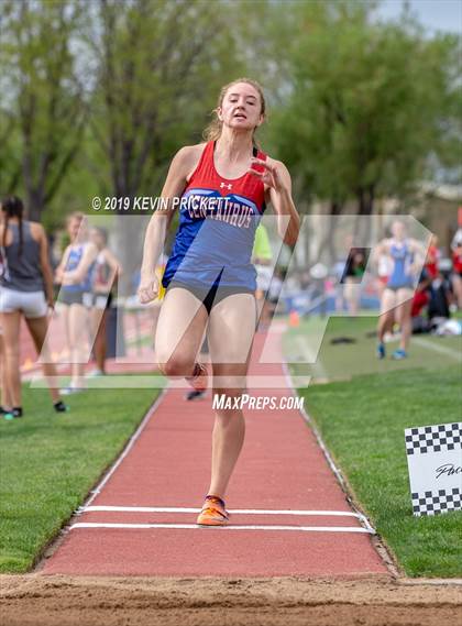Thumbnail 1 in CHSAA Track and Field 4A Championships (Girls Long Jump) photogallery.