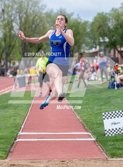 Thumbnail 1 in CHSAA Track and Field 4A Championships (Girls Long Jump) photogallery.