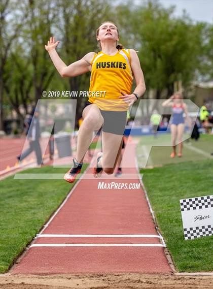 Thumbnail 2 in CHSAA Track and Field 4A Championships (Girls Long Jump) photogallery.