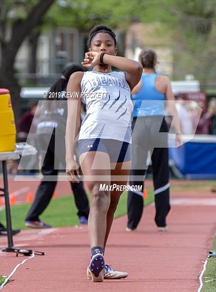 Thumbnail 2 in CHSAA Track and Field 4A Championships (Girls Long Jump) photogallery.