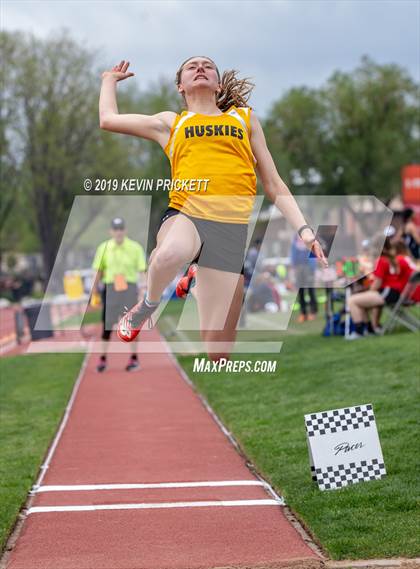 Thumbnail 1 in CHSAA Track and Field 4A Championships (Girls Long Jump) photogallery.