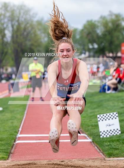 Thumbnail 2 in CHSAA Track and Field 4A Championships (Girls Long Jump) photogallery.