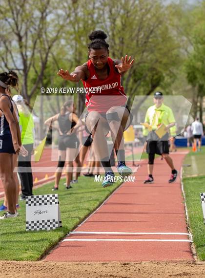 Thumbnail 1 in CHSAA Track and Field 4A Championships (Girls Long Jump) photogallery.