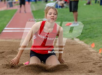 Thumbnail 2 in CHSAA Track and Field 4A Championships (Girls Long Jump) photogallery.