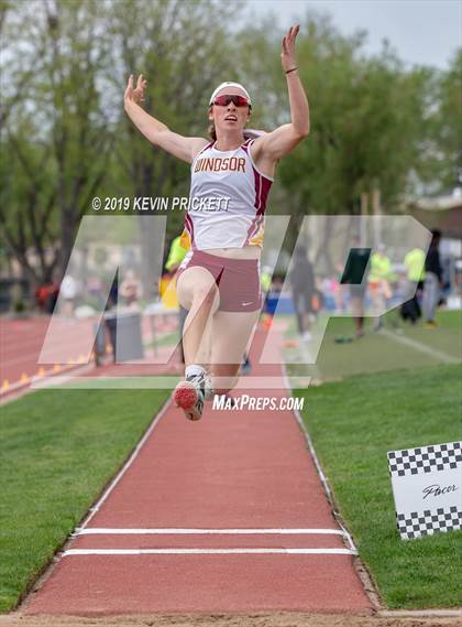 Thumbnail 2 in CHSAA Track and Field 4A Championships (Girls Long Jump) photogallery.