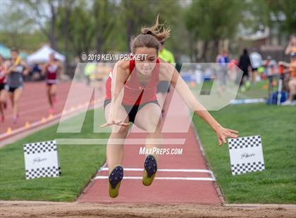 Thumbnail 3 in CHSAA Track and Field 4A Championships (Girls Long Jump) photogallery.