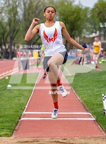 Thumbnail 1 in CHSAA Track and Field 4A Championships (Girls Long Jump) photogallery.
