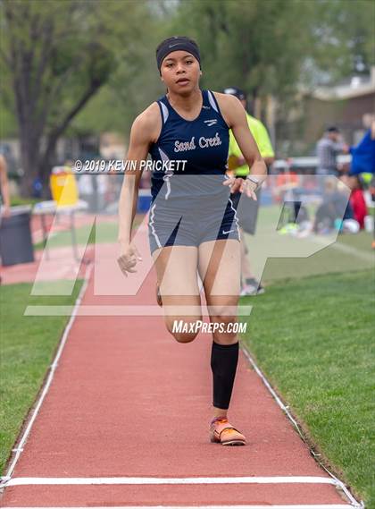 Thumbnail 1 in CHSAA Track and Field 4A Championships (Girls Long Jump) photogallery.