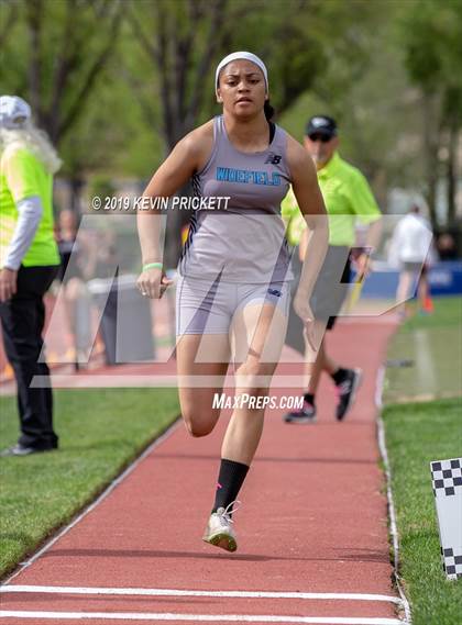 Thumbnail 3 in CHSAA Track and Field 4A Championships (Girls Long Jump) photogallery.