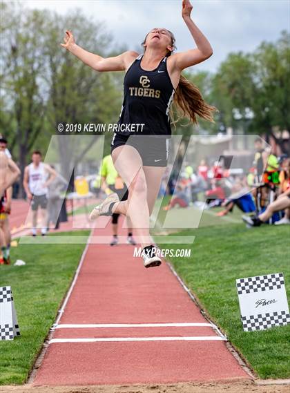 Thumbnail 3 in CHSAA Track and Field 4A Championships (Girls Long Jump) photogallery.