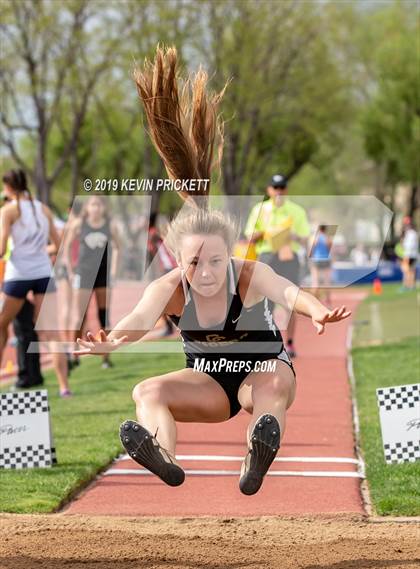 Thumbnail 1 in CHSAA Track and Field 4A Championships (Girls Long Jump) photogallery.