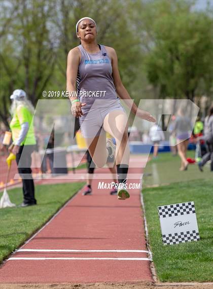 Thumbnail 1 in CHSAA Track and Field 4A Championships (Girls Long Jump) photogallery.